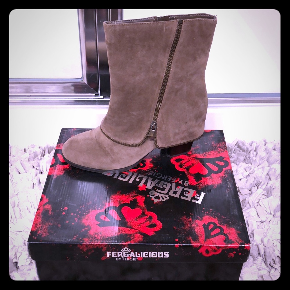 Fergalicious High Ankle Booties